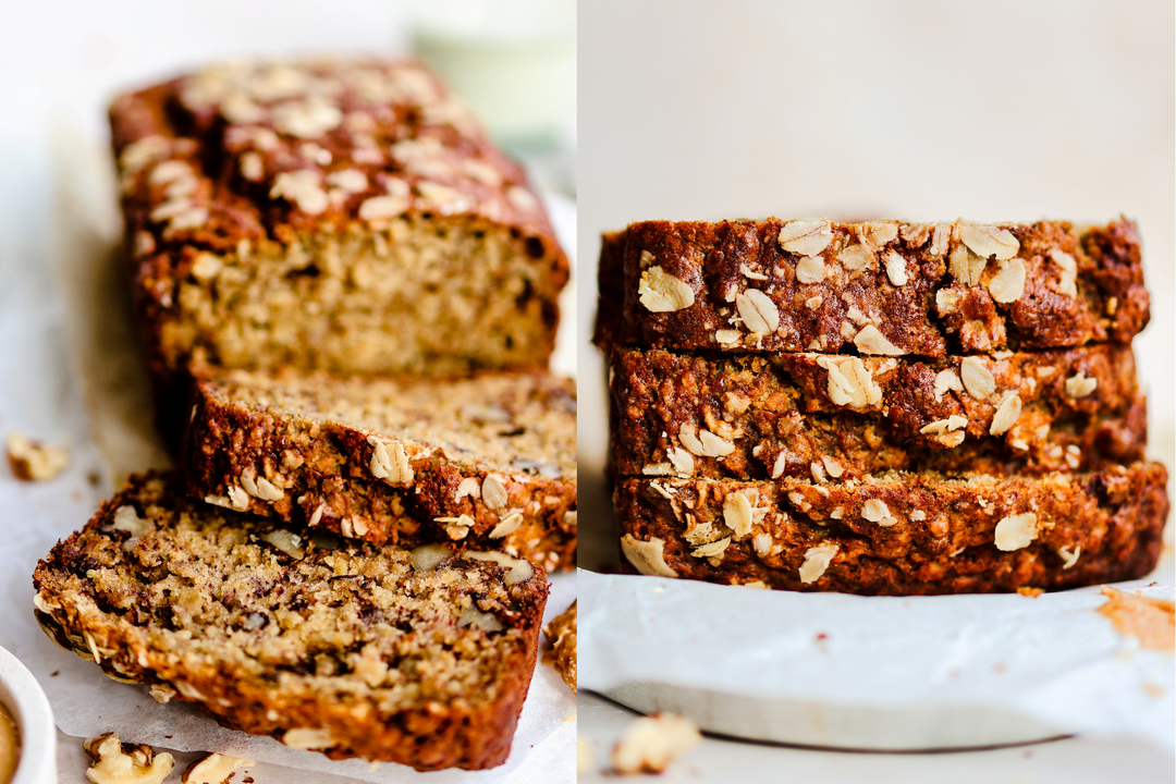 RECIPE: PEANUT BUTTER COLLAGEN BANANA BREAD – Frank Simple