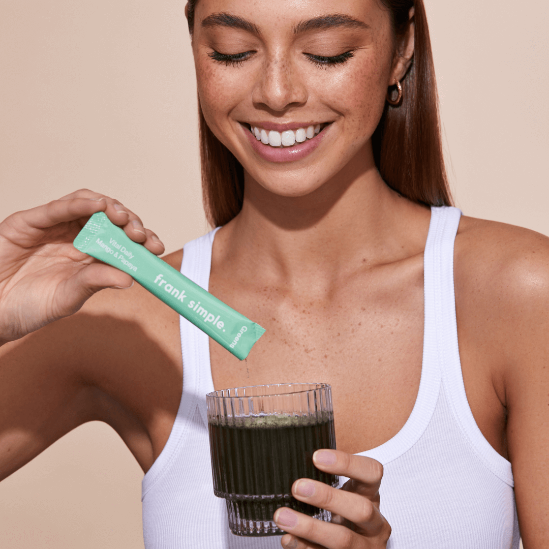 Greens Vital Nutrients Daily Sachets | Frank Simple
