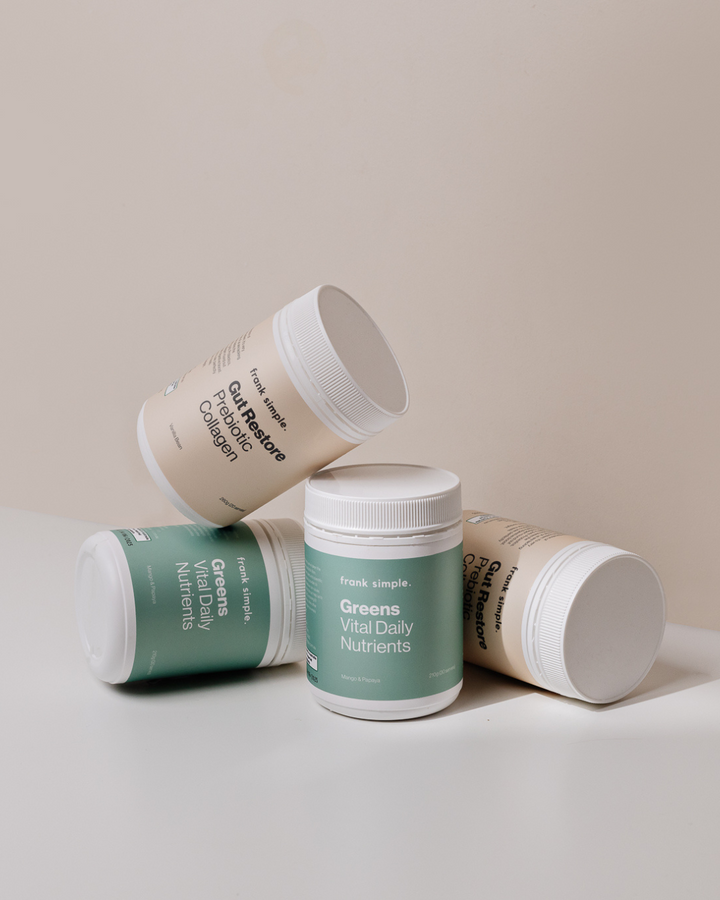 Gut Health Supplements & Powder Australia | Frank Simple