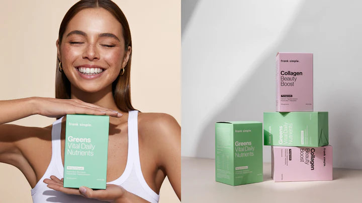 Premium Gut Health, Skin Vitality & Energy Supplements – Frank Simple